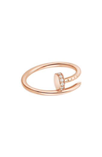 Cartier Juste un Clou Ring Small Model Paved Rose Gold