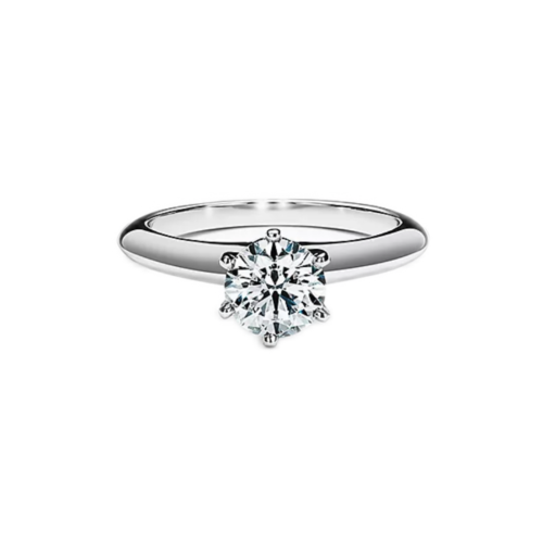 Tiffany & Co. Engagement Ring Platinum Diamond