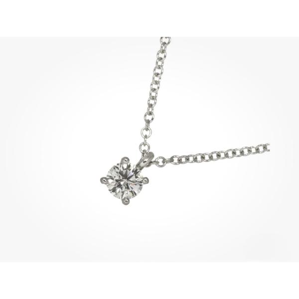 Tiffany & Co. 0.20ct Diamond Necklace Platinum 