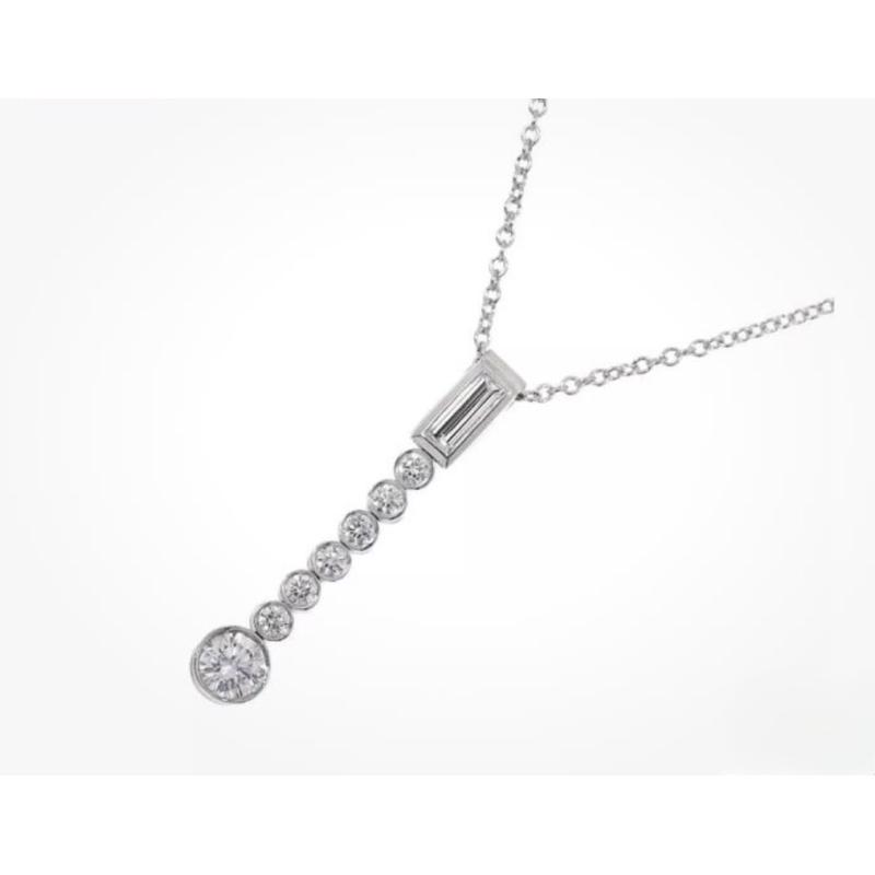 Tiffany & Co. Jazz Diamonds Necklace Platinum