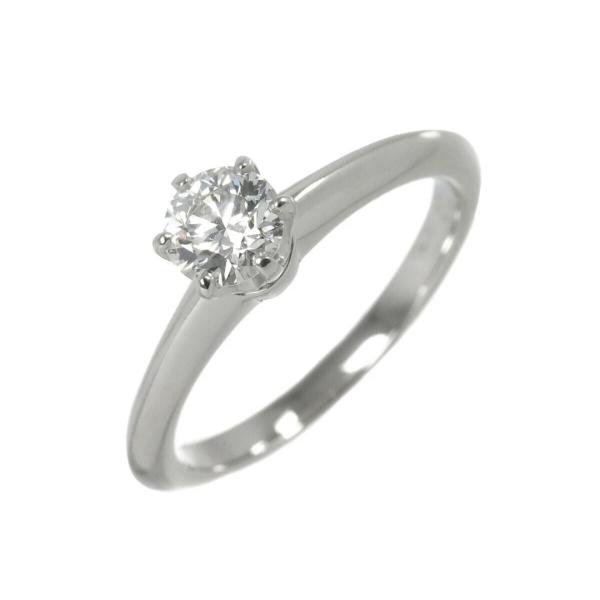 Tiffany & Co. Engagement Ring 0.45ct Platinum Diamond