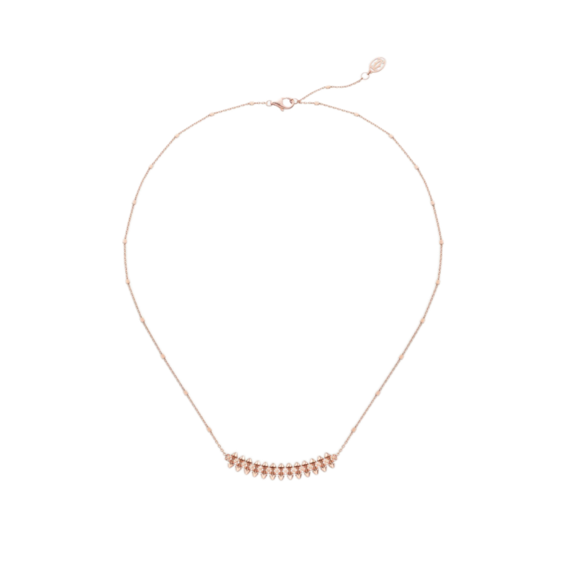 Cartier Clash De Cartier Necklace Rose Gold Diamonds