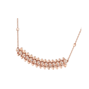 Cartier Clash De Cartier Necklace Rose Gold Diamonds