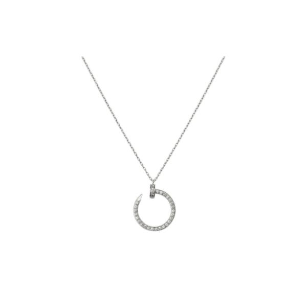 Cartier Juste un Clou Pendant Diamonds White Gold