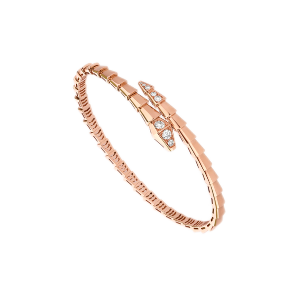 Bvlgari Serpenti Viper Bracelet Rose Gold 